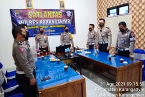 SATLANTAS Polres Karanganyar