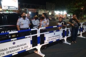 ILUSTRASI Dishub Penyekatan
