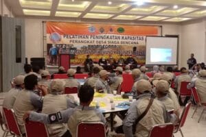 kapasitas Perangkat Desa Serbaguna (Padegana) pembinaan dan pelatihan yang dilaksanakan di Obyek Wisata Guci Tegal Jateng, mulai Sabtu 3 hingga 5 Desember 2021