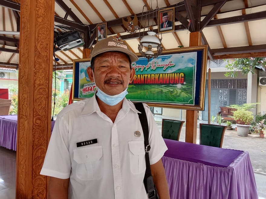 Kepala Desa Telaga, H.Rosad