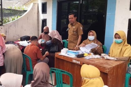 Puskesmas Bumiayu Brebes Menggelar Skrining Tuberkulosis Di Balai Desa Dukuhturi