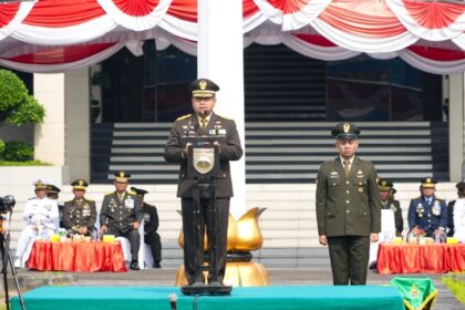 Kasdam IV/Diponegoro Pimpin Upacara HUT ke-81 TNI, Teguhkan Profesionalisme dan Pengabdian
